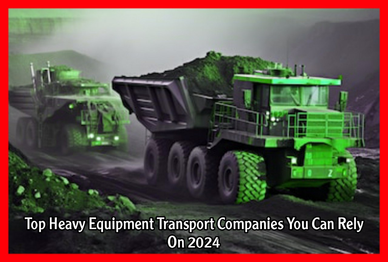 Top Heavy Equipment Transport Companies You Can Rely On 2024